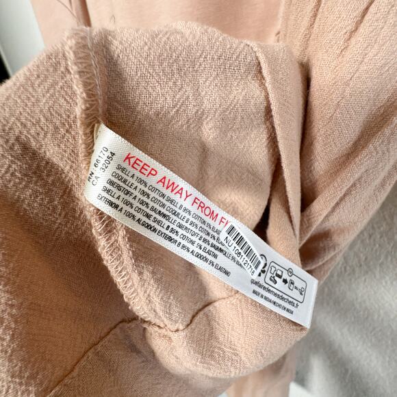 Free People Onda Long Sleeve Stretch Cotton Minidress Tuscany Pockets - Picture 7 of 14